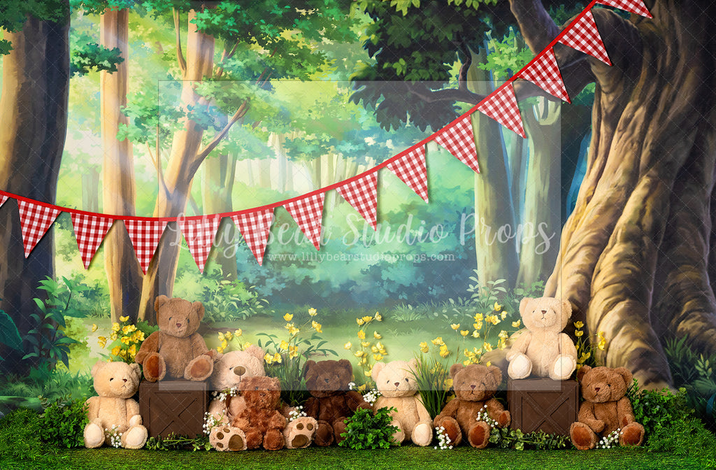 Teddy Bear Park - Lilly Bear Studio Props, boho teddy, Fabric, FABRICS, teddy, teddy bear, teddy bear love, teddy bear picnic, teddy bears, teddys