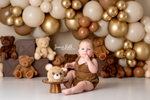 Teddy Bears & Balloons - Lilly Bear Studio Props, balloon, balloon garland, boho teddy, Fabric, FABRICS, teddy, teddy balloons, teddy bear, teddy bear balloons, teddy bear love, teddy bear picnic, teddy bears, teddys