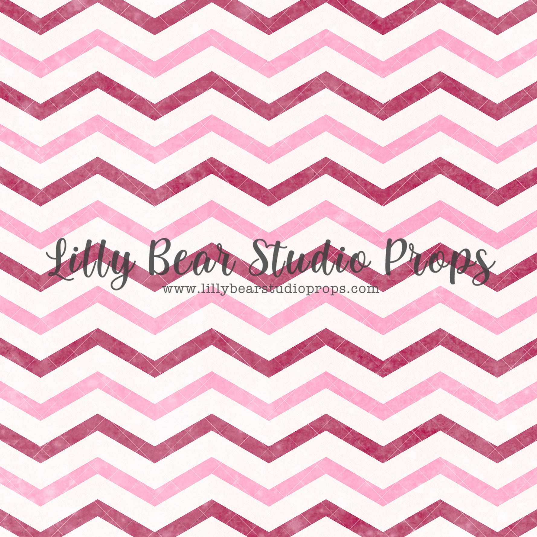 Textured Pink Candy Cane Chevron - Lilly Bear Studio Props, chevron, FABRICS, green chevron, pink red zig zag, red chevron, zig zag