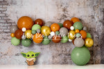 The Child - Lilly Bear Studio Props, baby yoda, boho balloon garland, boho balloons, boho chic, boho fall, boho garland, boho greenery, boho pastel rainbow, boho rainbow, boy rainbow, green balloons, metallic green balloons, neutral rainbow, pastel green balloons, rainbow garland, safari, scandi, scandinavian, scandinavian rainbow garland, spring scandinavian, star wars, urban, yoda, yoda one, yoda star wars