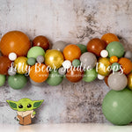 The Child - Lilly Bear Studio Props, baby yoda, boho balloon garland, boho balloons, boho chic, boho fall, boho garland, boho greenery, boho pastel rainbow, boho rainbow, boy rainbow, green balloons, metallic green balloons, neutral rainbow, pastel green balloons, rainbow garland, safari, scandi, scandinavian, scandinavian rainbow garland, spring scandinavian, star wars, urban, yoda, yoda one, yoda star wars