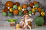 The Child - Lilly Bear Studio Props, baby yoda, boho balloon garland, boho balloons, boho chic, boho fall, boho garland, boho greenery, boho pastel rainbow, boho rainbow, boy rainbow, green balloons, metallic green balloons, neutral rainbow, pastel green balloons, rainbow garland, safari, scandi, scandinavian, scandinavian rainbow garland, spring scandinavian, star wars, urban, yoda, yoda one, yoda star wars