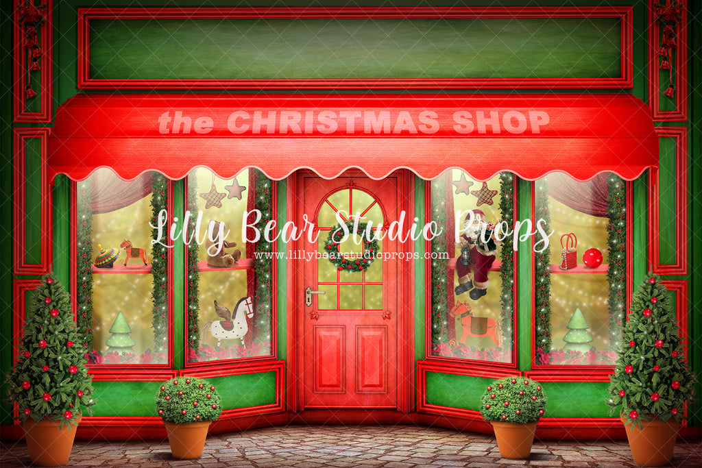 The Christmas Shop by Lilly Bear Studio Props sold by Lilly Bear Studio Props, christmas - holiday