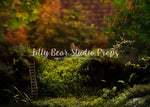 The Hollow Autumn - Lilly Bear Studio Props, bird, daffodils, daisy, dried floral, FABRICS, fairies, fairy garden, fence, forest, forest entry, garden, garden entry, grass, grass garden, honey flower, ladder, rock garden, rustic door, rustic fence, spring, spring floral, spring garden, springtime