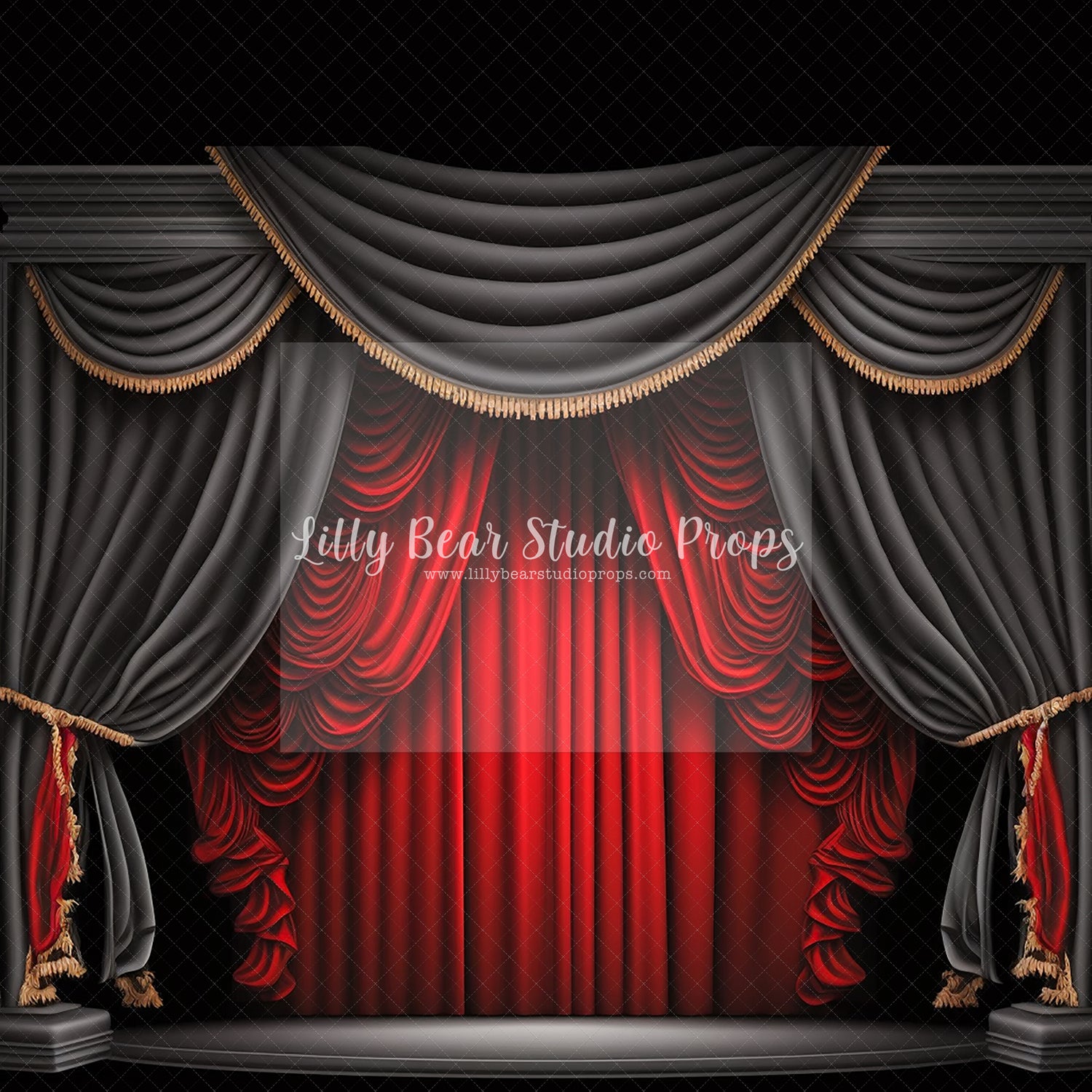 The Red Curtains Up