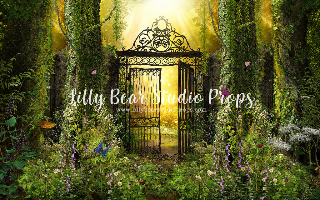 A Secret Garden by Lilly Bear Studio Props sold by Lilly Bear Studio Props, Fabric - FABRICS - fairy - fairy cottage