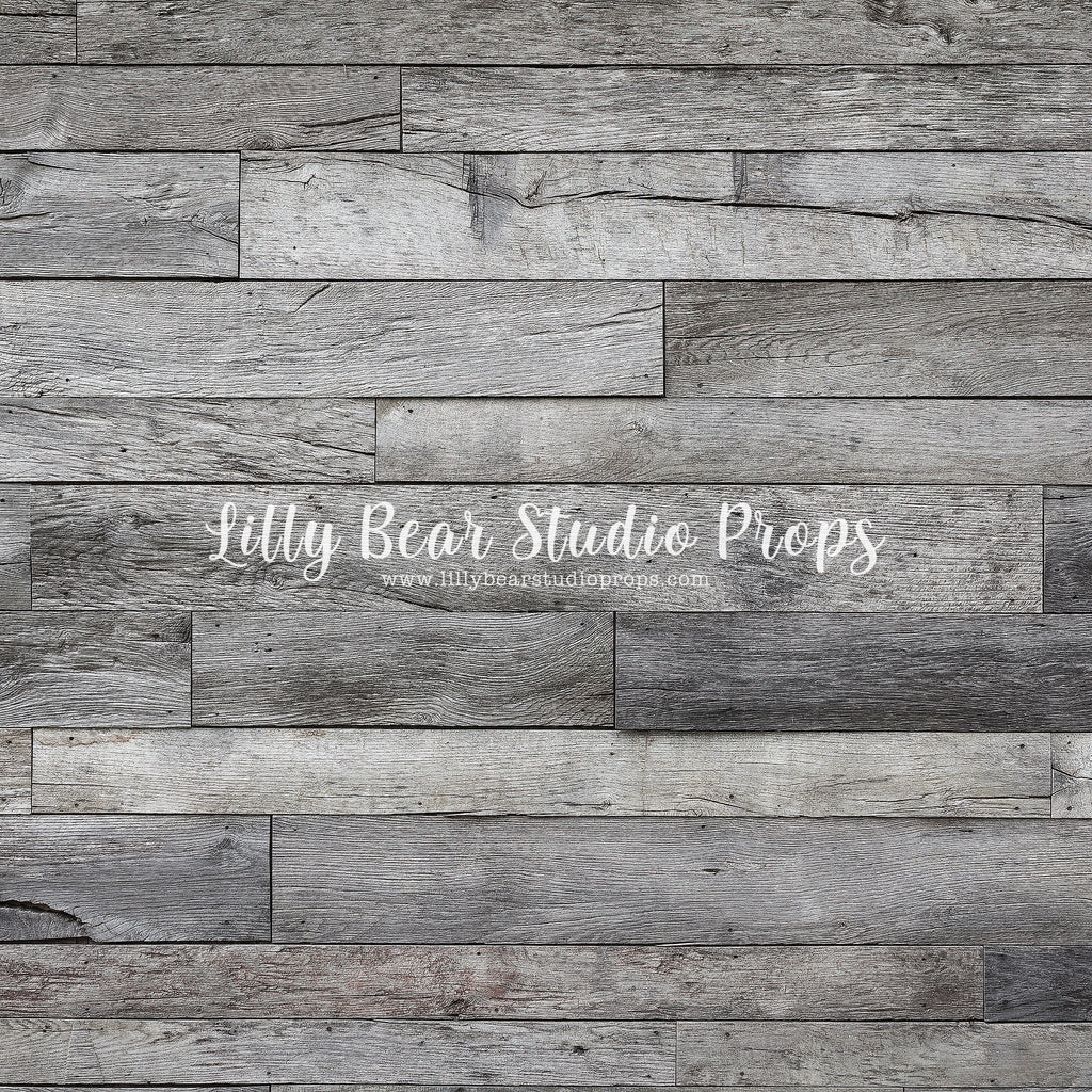Thunderstorm Horizontal Wood Planks Floor by Lilly Bear Studio Props sold by Lilly Bear Studio Props, christmas - dark