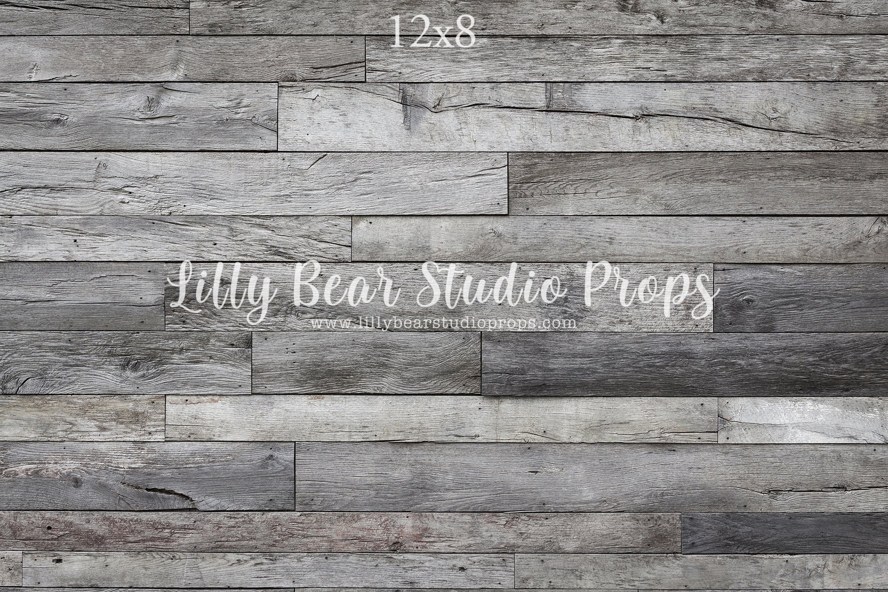 Thunderstorm Horizontal Wood Planks Floor by Lilly Bear Studio Props sold by Lilly Bear Studio Props, christmas - dark