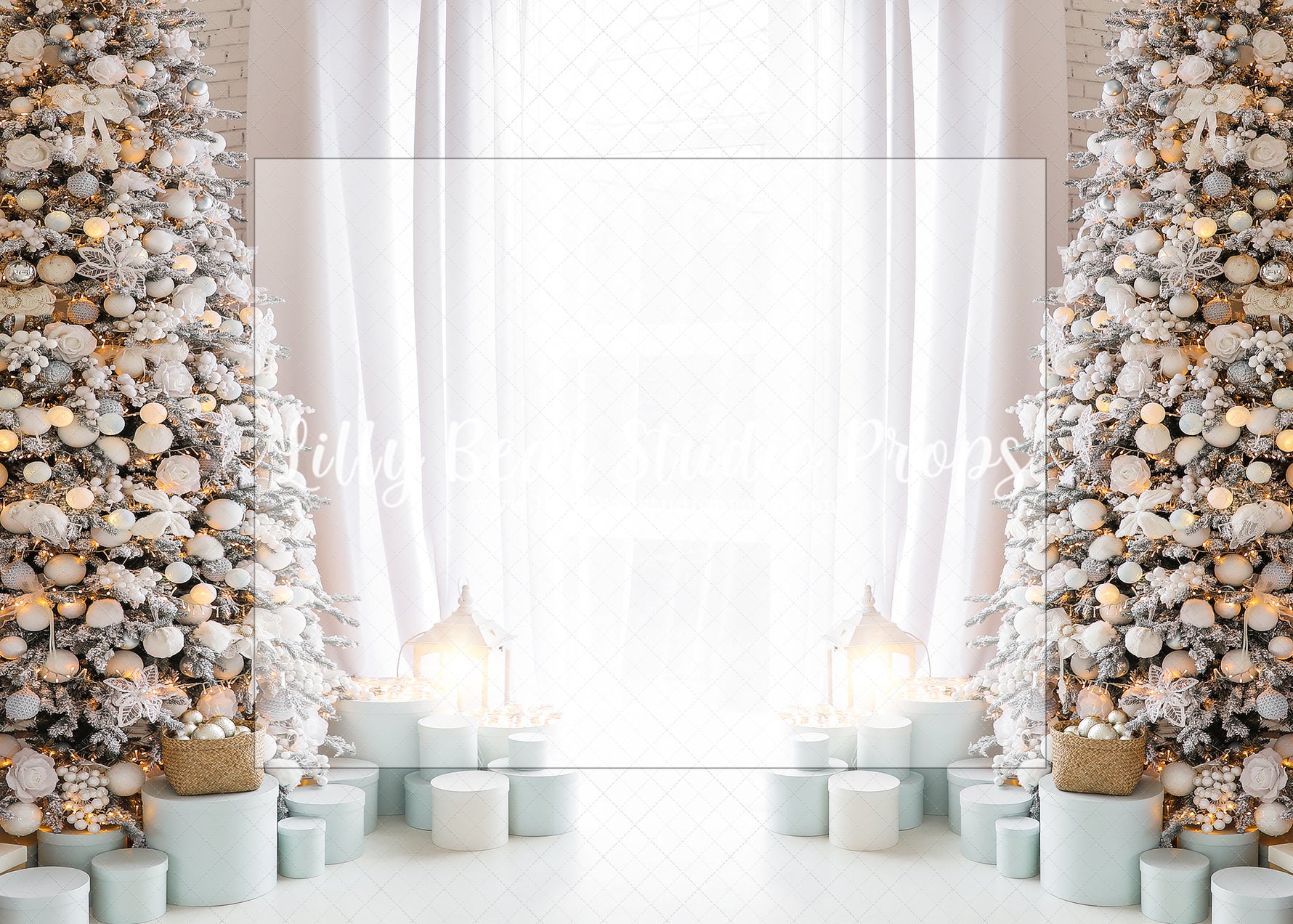 Tiffany Blue Holiday - Lilly Bear Studio Props, christmas, Cozy, Decorated, Festive, Giving, Holiday, Holy, Hopeful, Joyful, Merry, Peaceful, Peacful, Red & Green, Seasonal, Winter, Xmas, Yuletide