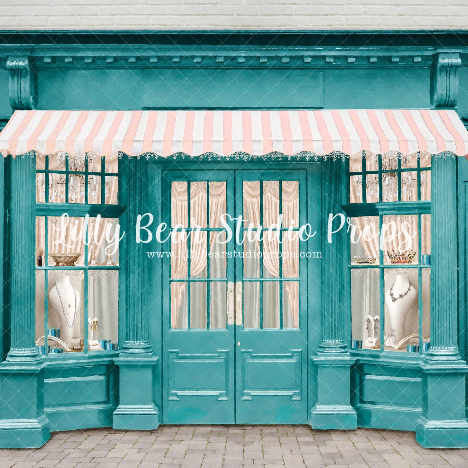 The Blue Jewellery Boutique - Lilly Bear Studio Props, FABRICS, jewellery, jewellery store, jewllery, little shop, shop, shoppe, soho tiffany, spring, spring flowers, tiffany, Tiffany & Co., tiffany & co. store, tiffany and co., tiffany blue, tiffany bracelet, tiffany jewellery, tiffany jewellery store, tiffany jewels, tiffany soho shoppe