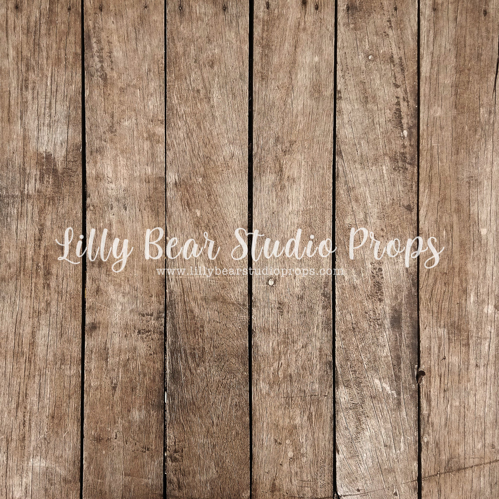 Timber Vertical Wood Planks Floor by Lilly Bear Studio Props sold by Lilly Bear Studio Props, dark - dark wood - dark w