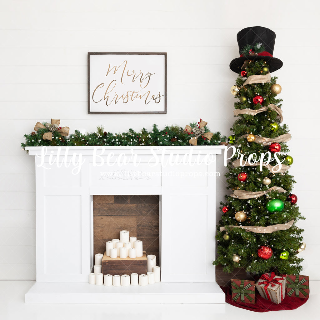 Top Hat Christmas by Meagan Paige Photography sold by Lilly Bear Studio Props, christmas - holiday