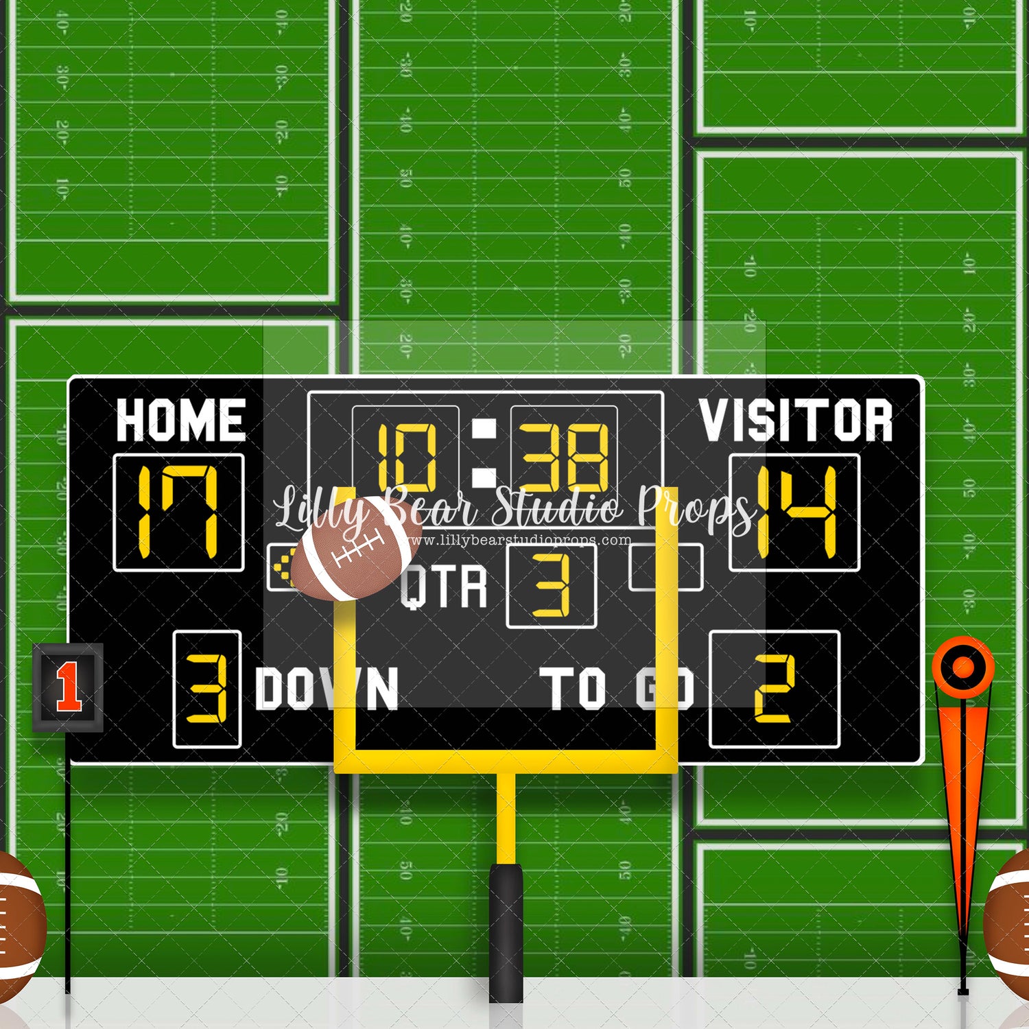 Touch Down (White Floor)