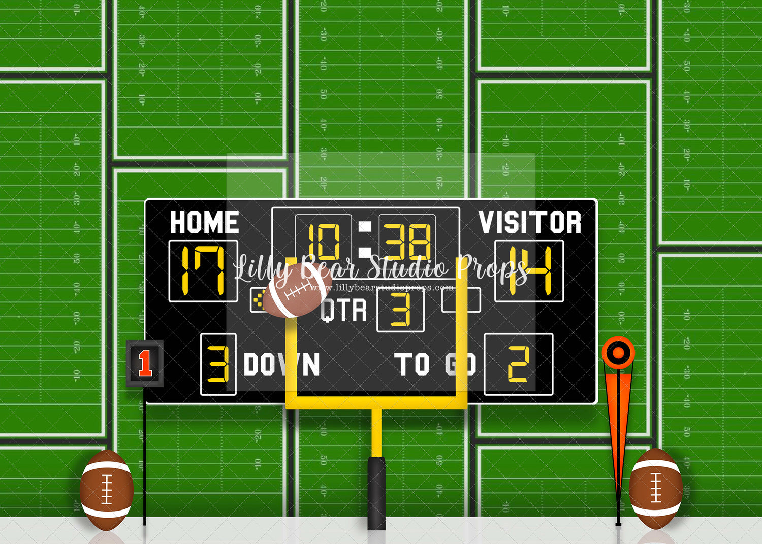 Touch Down (White Floor)