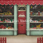 Toy Shop by Lilly Bear Studio Props sold by Lilly Bear Studio Props, christmas - FABRICS - santa - shop - snow - store