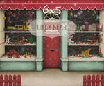 Toy Shop by Lilly Bear Studio Props sold by Lilly Bear Studio Props, christmas - FABRICS - santa - shop - snow - store