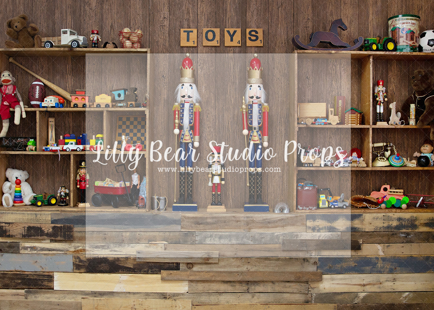 Toys, Toys, Toys - Lilly Bear Studio Props, christmas, Cozy, Decorated, Festive, Giving, Holiday, Holy, Hopeful, Joyful, Merry, Peaceful, Peacful, Red & Green, Seasonal, Winter, Xmas, Yuletide