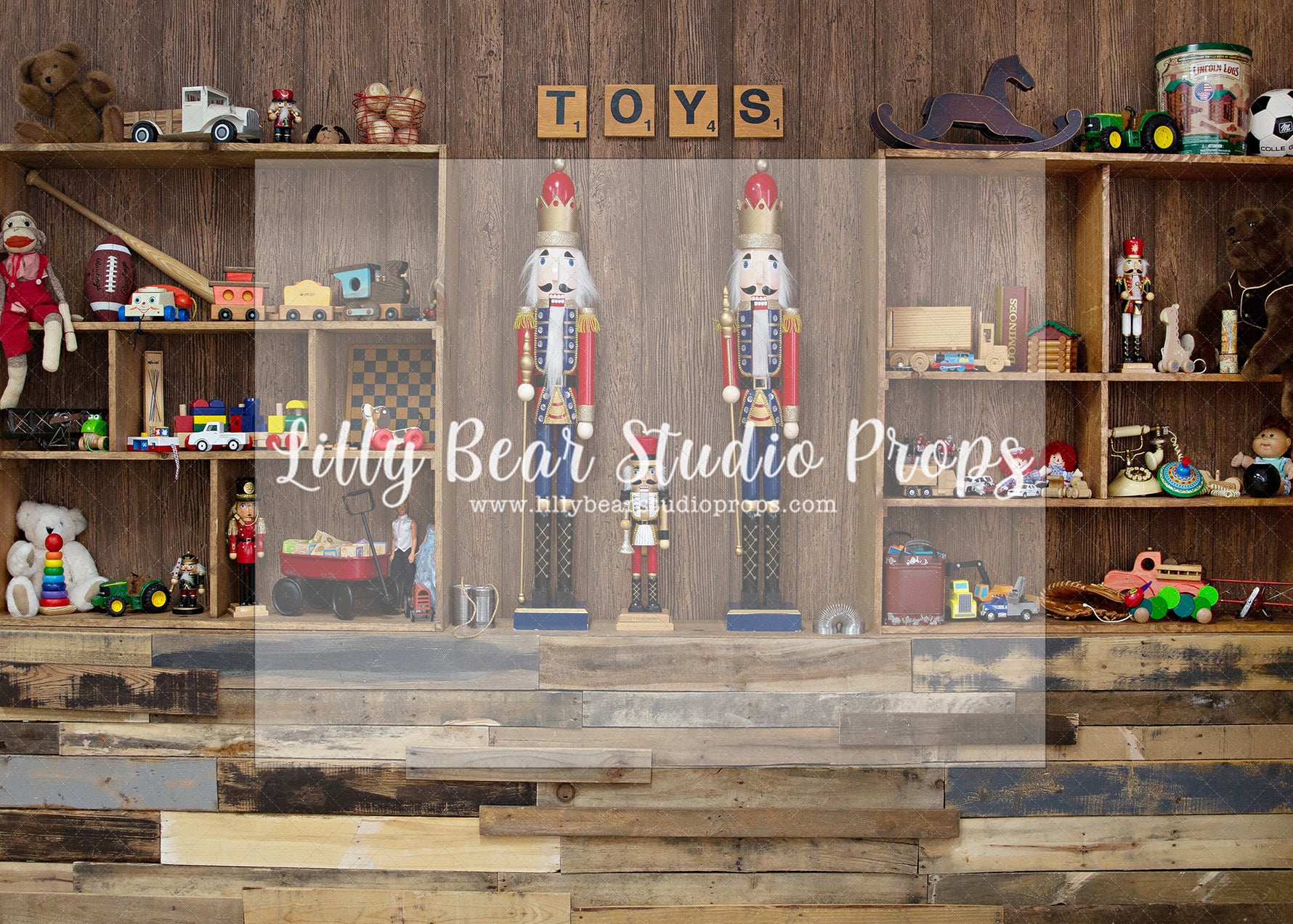Toys, Toys, Toys - Lilly Bear Studio Props, christmas, Cozy, Decorated, Festive, Giving, Holiday, Holy, Hopeful, Joyful, Merry, Peaceful, Peacful, Red & Green, Seasonal, Winter, Xmas, Yuletide
