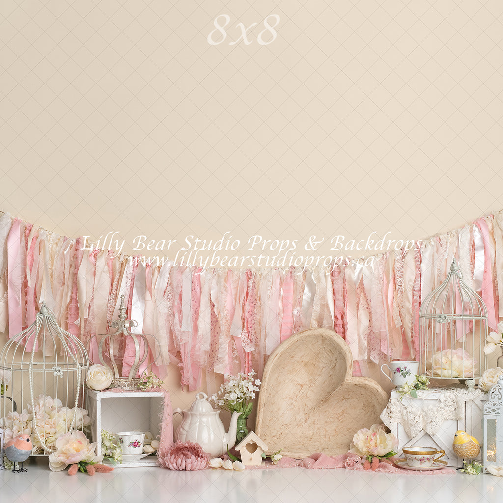 Tracy's Tea Room by Sweet Memories Photos By Carolyn sold by Lilly Bear Studio Props, bird cage - birds - birthday - ca