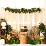 Tropicana by Brittany Ebany & Co. sold by Lilly Bear Studio Props, bamboo - boho - FABRICS - greenery - greenhouse - is