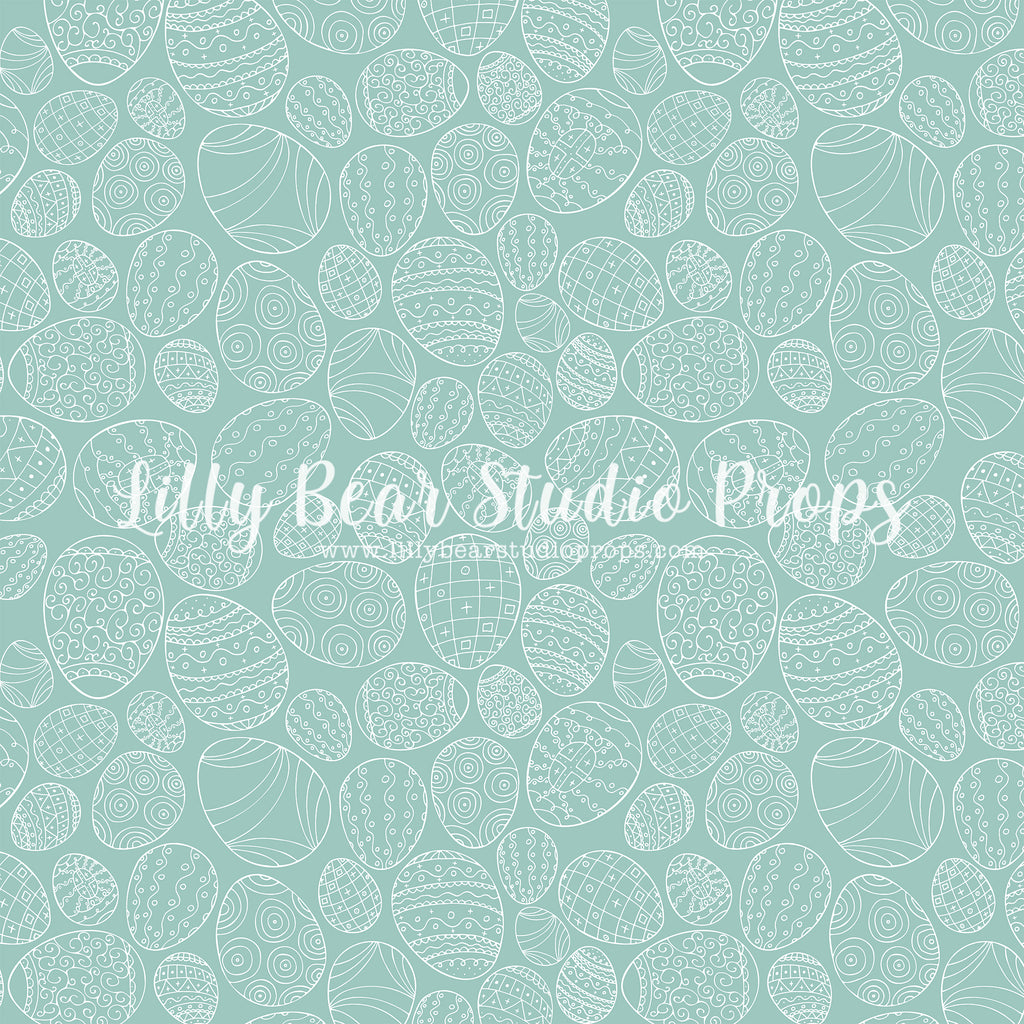 Turquoise Eggs by Lilly Bear Studio Props sold by Lilly Bear Studio Props, blue - bunnies - bunny - cake smash - easter