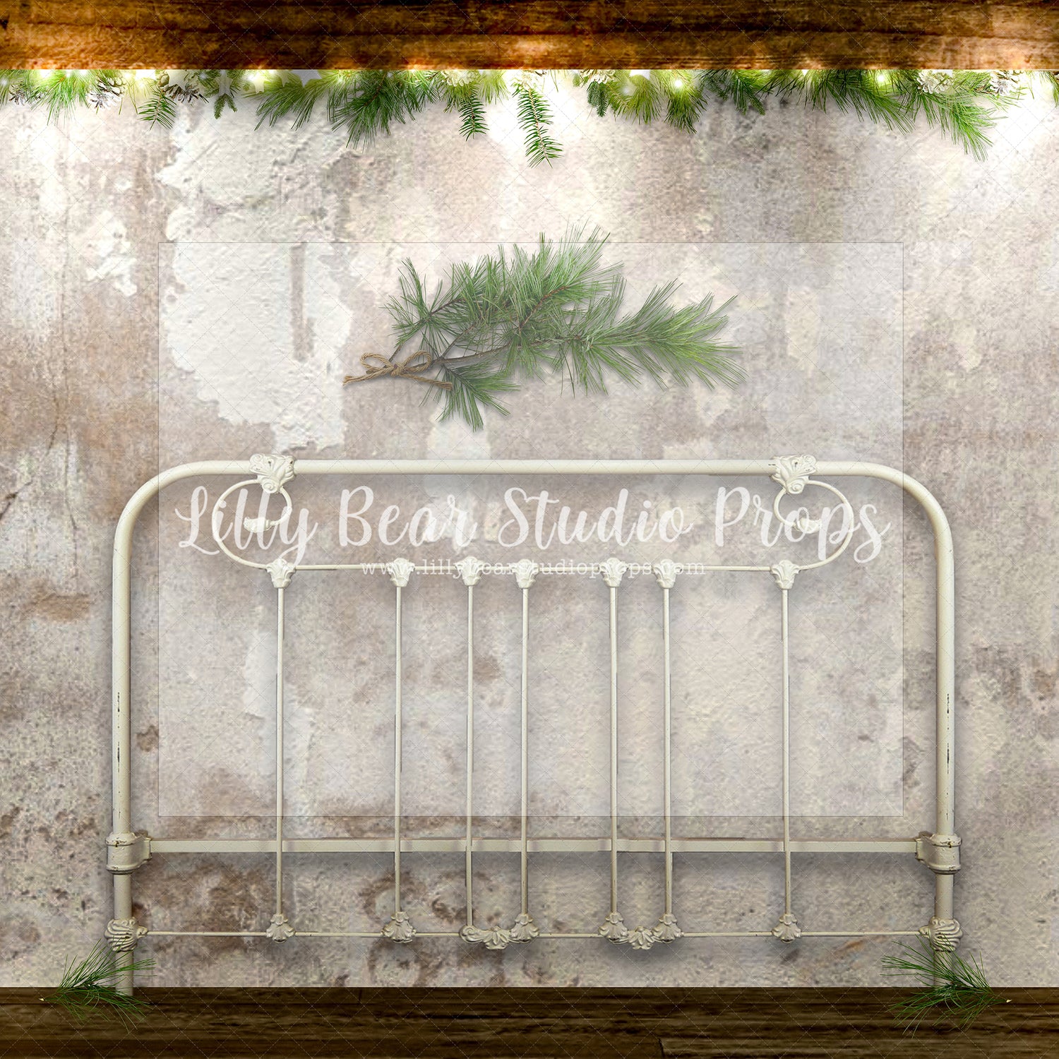 Tuscan Vintage Headboard - Lilly Bear Studio Props, boho christmas fireplace, candles, candy cane, christmas, christmas fireplace, christmas snow, christmas train, christmas tree farm, Cozy, Decorated, Fabric, FABRICS, Festive, fireplace, Giving, Holiday, Holy, Hopeful, Joyful, lollipops, Merry, Peaceful, Peacful, Red & Green, santa, santa candy cane, Seasonal, train tracks, tree farm, white fireplace, winter, wreath, Xmas, Yuletide