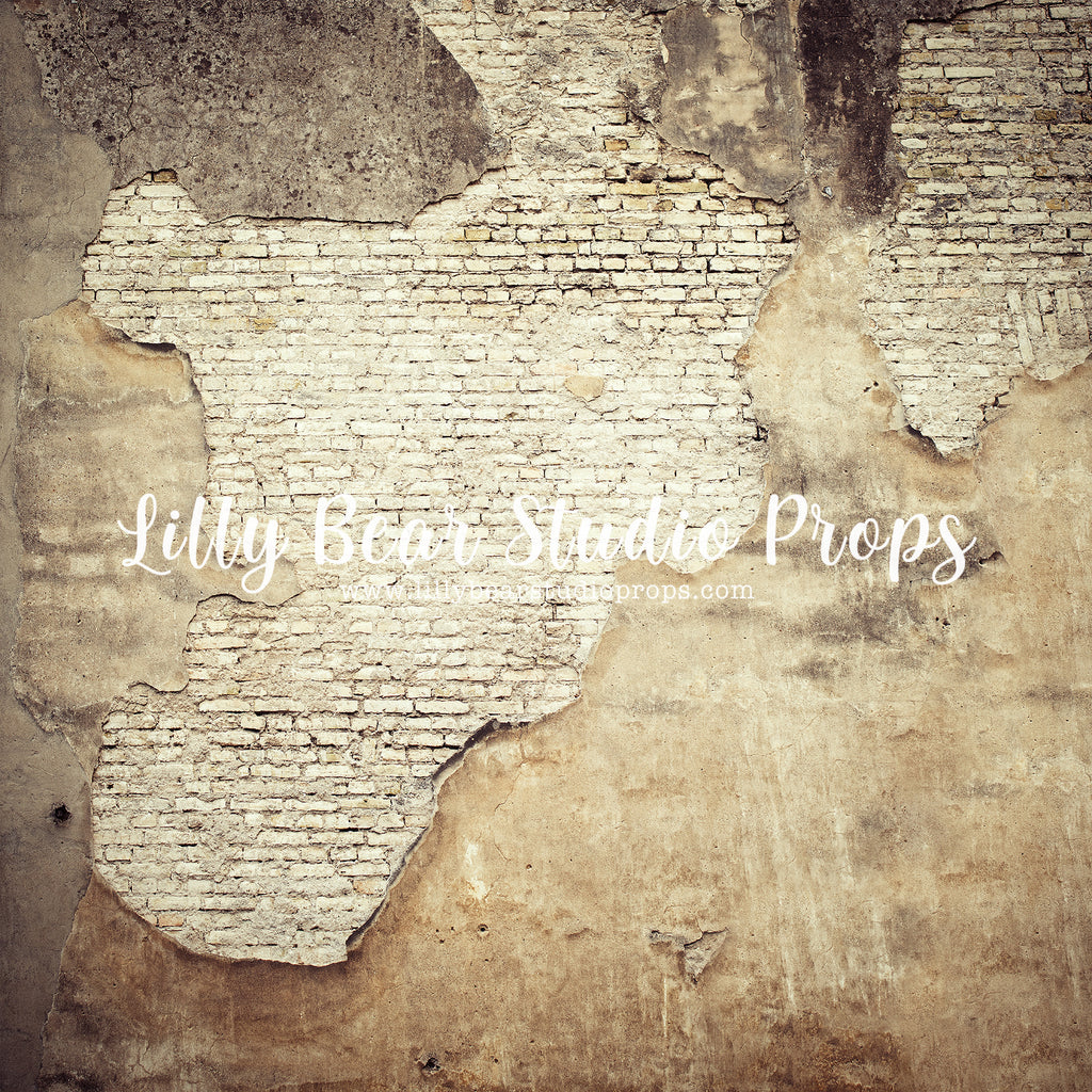 Tuscany Brick Wall by Lilly Bear Studio Props sold by Lilly Bear Studio Props, brick - Brick Wall - cracked brick - cre