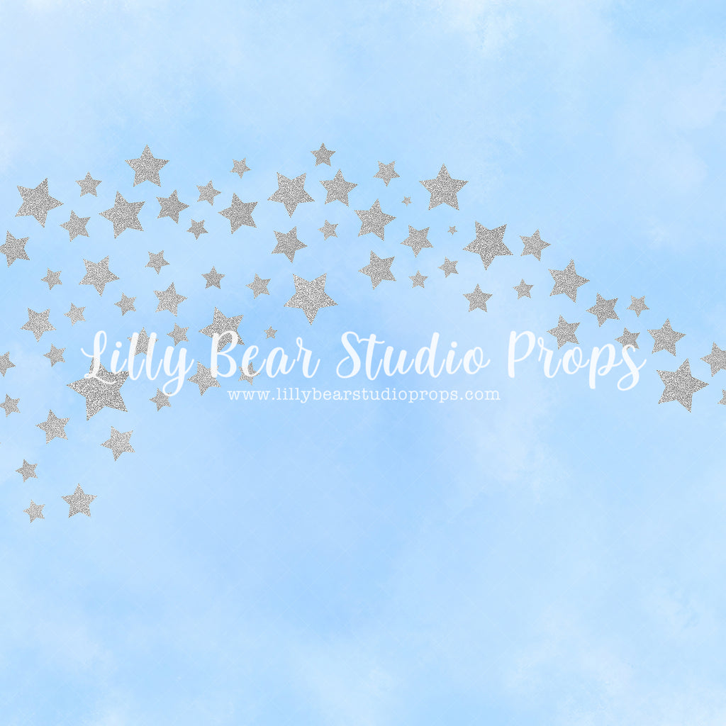 Twinkle Little Silver Star by Jessica Ruth Photography sold by Lilly Bear Studio Props, little star - silver - silver s