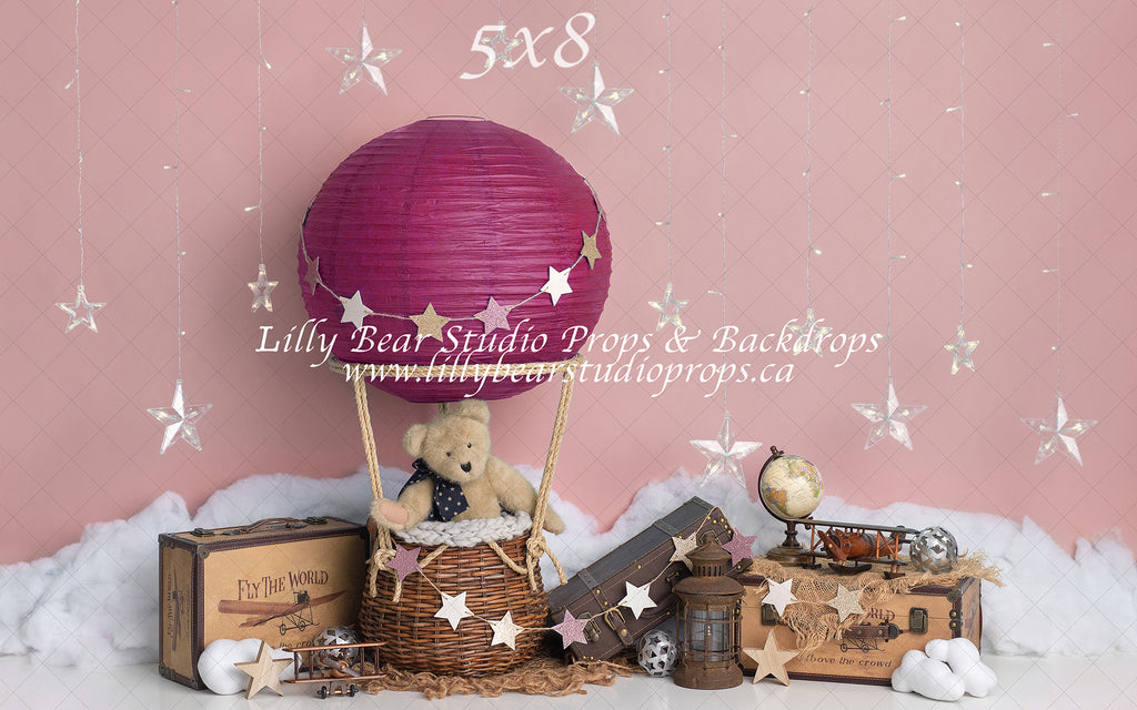 Twinkle Twinkle Baby Girl by Sweet Memories Photos By Carolyn sold by Lilly Bear Studio Props, baby - bear - birthday