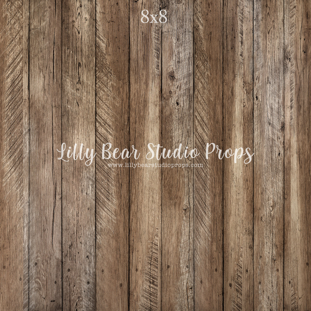 Tyler Vertical Wood Planks LB Pro Floor by Lilly Bear Studio Props sold by Lilly Bear Studio Props, dark - dark wood