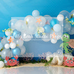 Under the Sea Crabs - Lilly Bear Studio Props, blue, coral, coral reef, coral sand, first birthday, fish, little mermaid, mermaid, ocean, ocean blue, ocean floor, ocean theme, sea, sea turtle, star fish, turtle, turtles, under the ocean