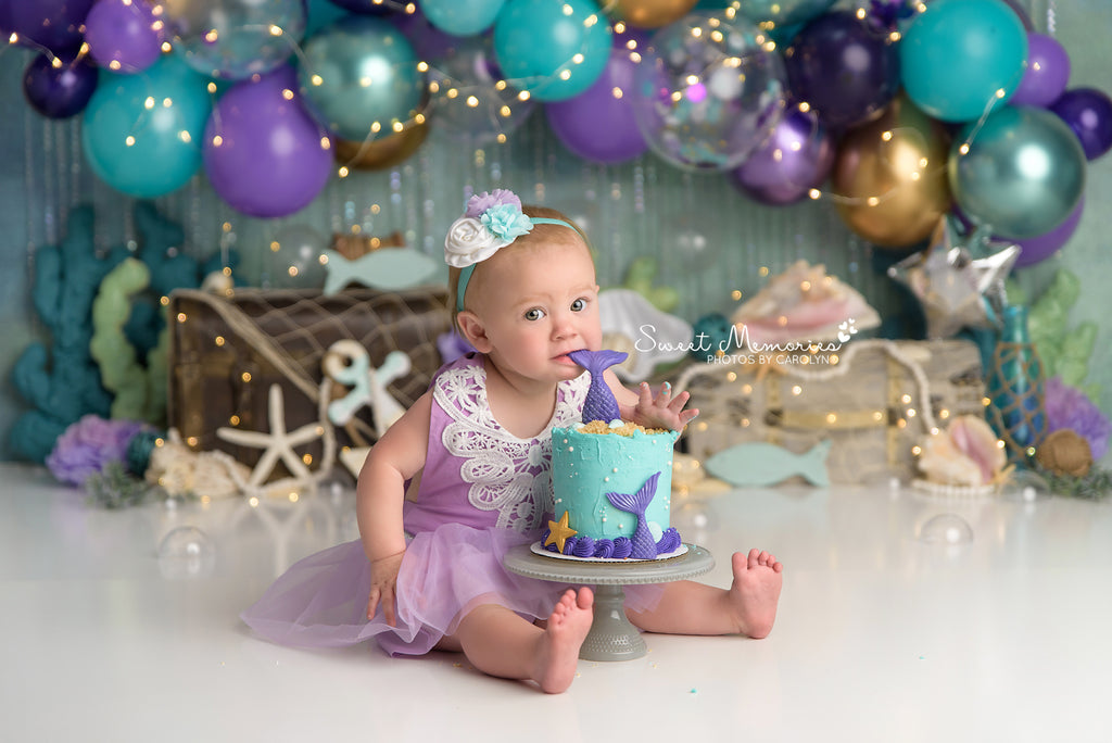 Underwater Dream by Sweet Memories Photos By Carolyn sold by Lilly Bear Studio Props, anchor - balloon - balloon garlan