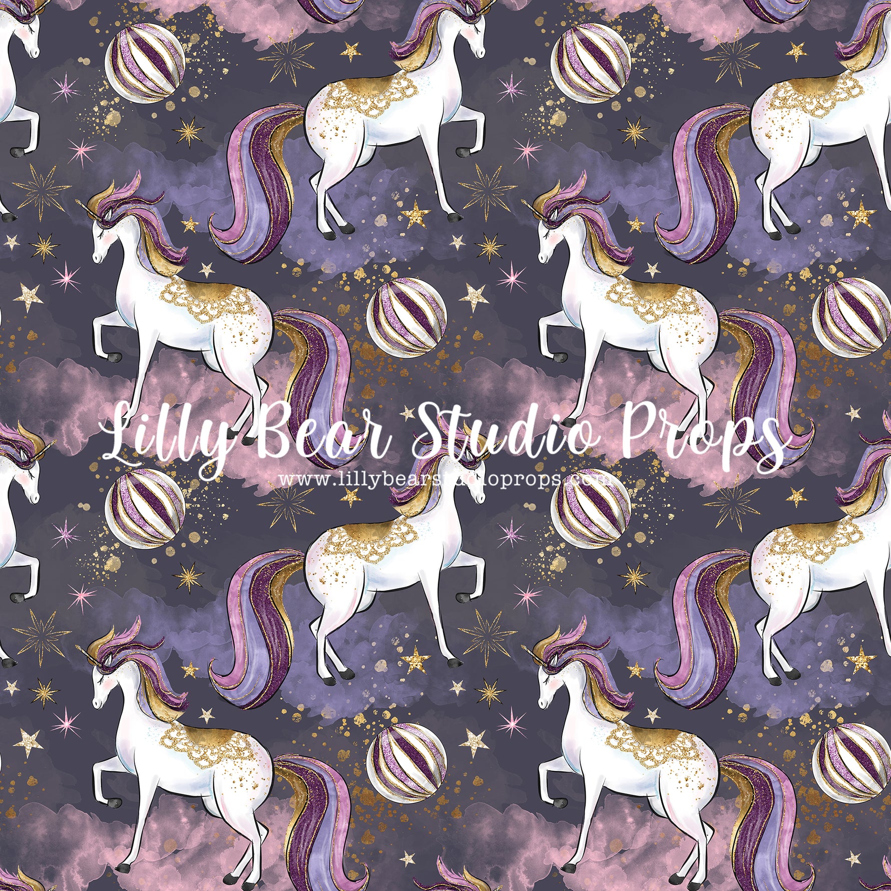 Unicorn Games by Lilly Bear Studio Props sold by Lilly Bear Studio Props, animal - circus - circus horse - clouds - gir