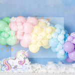 Unicorn Pastel Dreams - Lilly Bear Studio Props, balloon, balloon chic, balloon garland, balloons, cake smash, clouds, FABRICS, galaxy, galaxy space, girl, glitter unicorn, magic, magic unicorn, metallic balloon, mint, pastel, pink, pink unicorn, pretty cake smash, space, star, stars, unicorn, unicorn land, unicorn party