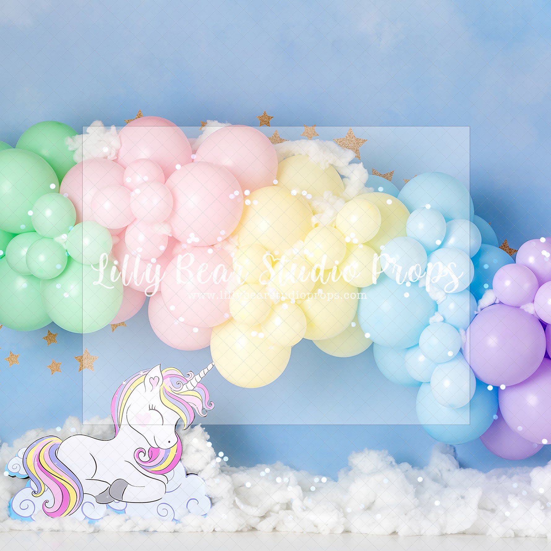 Unicorn Pastel Dreams - Lilly Bear Studio Props, balloon, balloon chic, balloon garland, balloons, cake smash, clouds, FABRICS, galaxy, galaxy space, girl, glitter unicorn, magic, magic unicorn, metallic balloon, mint, pastel, pink, pink unicorn, pretty cake smash, space, star, stars, unicorn, unicorn land, unicorn party