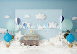 Up Up and Away Away - Lilly Bear Studio Props, air balloons, balloons, clouds, colourful clouds, cotton clouds, floating clouds, hot air balloon, hot air balloon rainbow, hot air balloons, hot airballoon, pink hot air balloon