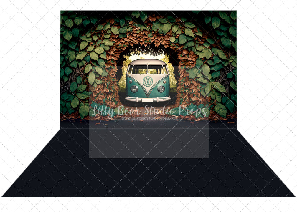 VW Kombi in Fall and Midnight Solid Combo