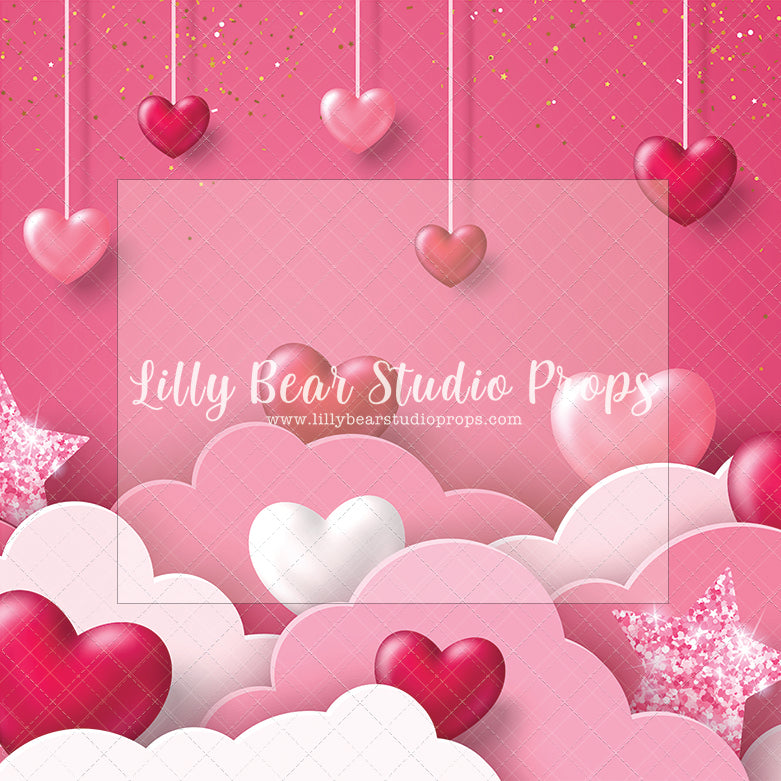 Valentine Clouds - Lilly Bear Studio Props, all my heart, balloon hearts, be still my heart, candy hearts, cupid, FABRICS, girl, girls, gold love, heart, heart flowers, heart love, heart of gold, hearts, hearts and arrows, hearts bokeh, i love you, love, love gold, love is in the air, love shop, love wall, pastel hearts, pattern hearts, pink, pink balloon heart, pink heart, pink heart wall, pink hearts, valentine, valentines, valentines balloons, valentines day