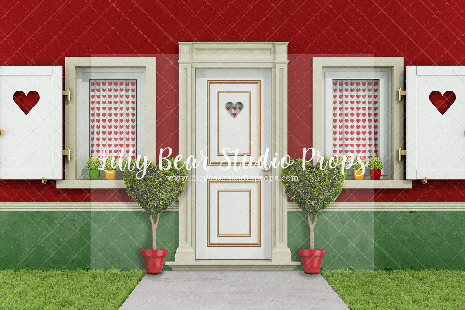 Valentine Cottage - Lilly Bear Studio Props, all my heart, balloon hearts, be still my heart, candy hearts, cupid, FABRICS, girl, girls, gold love, heart, heart flowers, heart love, heart of gold, hearts, hearts and arrows, hearts bokeh, i love you, love, love gold, love is in the air, love shop, love wall, pastel hearts, pattern hearts, pink, pink balloon heart, pink heart, pink heart wall, pink hearts, valentine, valentines, valentines balloons, valentines day
