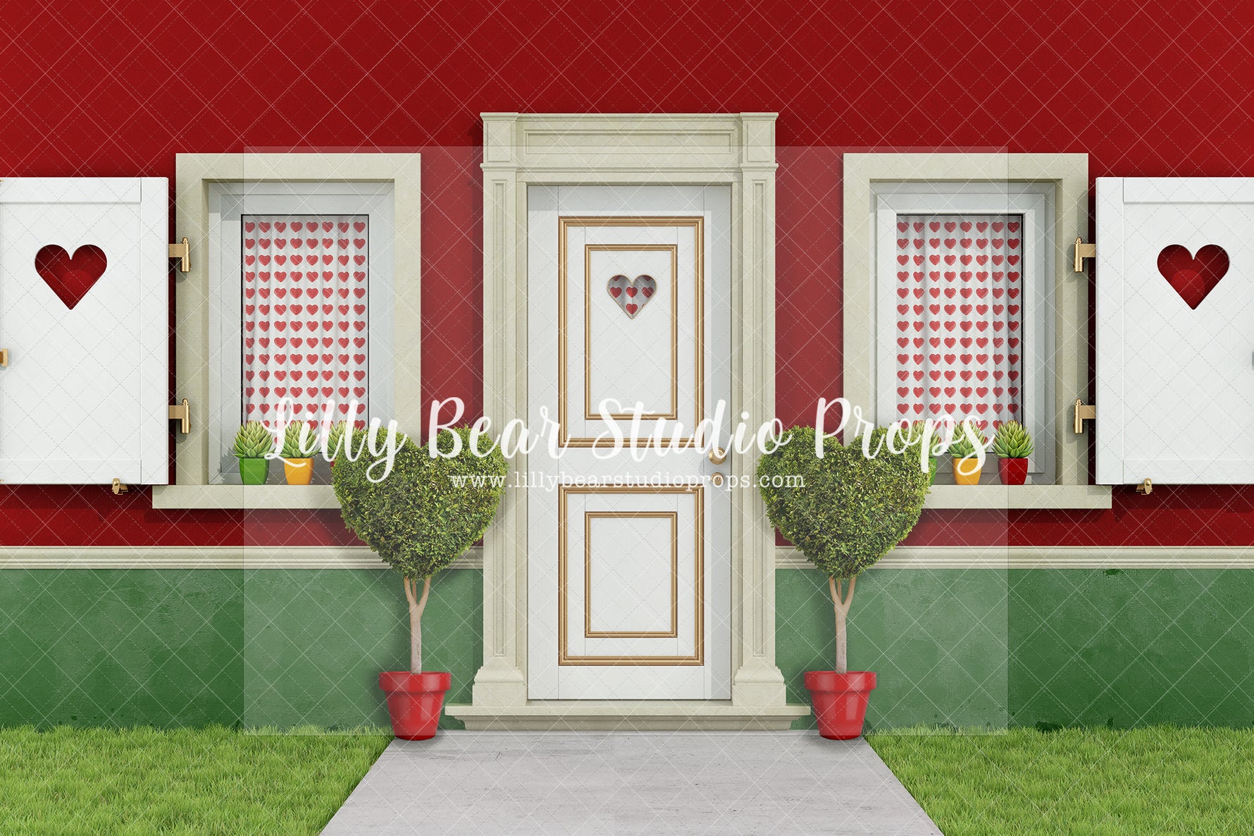Valentine Cottage - Lilly Bear Studio Props, all my heart, balloon hearts, be still my heart, candy hearts, cupid, FABRICS, girl, girls, gold love, heart, heart flowers, heart love, heart of gold, hearts, hearts and arrows, hearts bokeh, i love you, love, love gold, love is in the air, love shop, love wall, pastel hearts, pattern hearts, pink, pink balloon heart, pink heart, pink heart wall, pink hearts, valentine, valentines, valentines balloons, valentines day