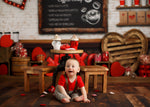 Valentines Cafe - Lilly Bear Studio Props, boy, Fabric, FABRICS, girl, heart, hot chocolate, love, love you a latte, valentines, valentines cafe, valentines cocoa shop, valentines coffee shop, valentines day, valentines hot cocoa, Wrinkle Free Fabric