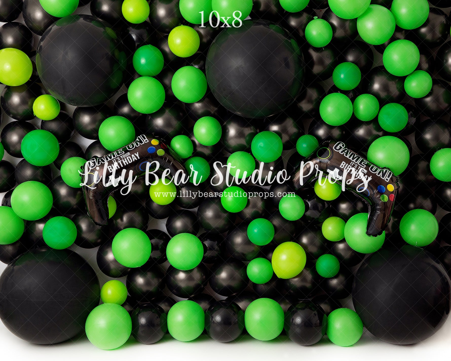 Video Game Bananza by OhSoBeauty Photography sold by Lilly Bear Studio Props, balloon - balloon arch - balloon garland