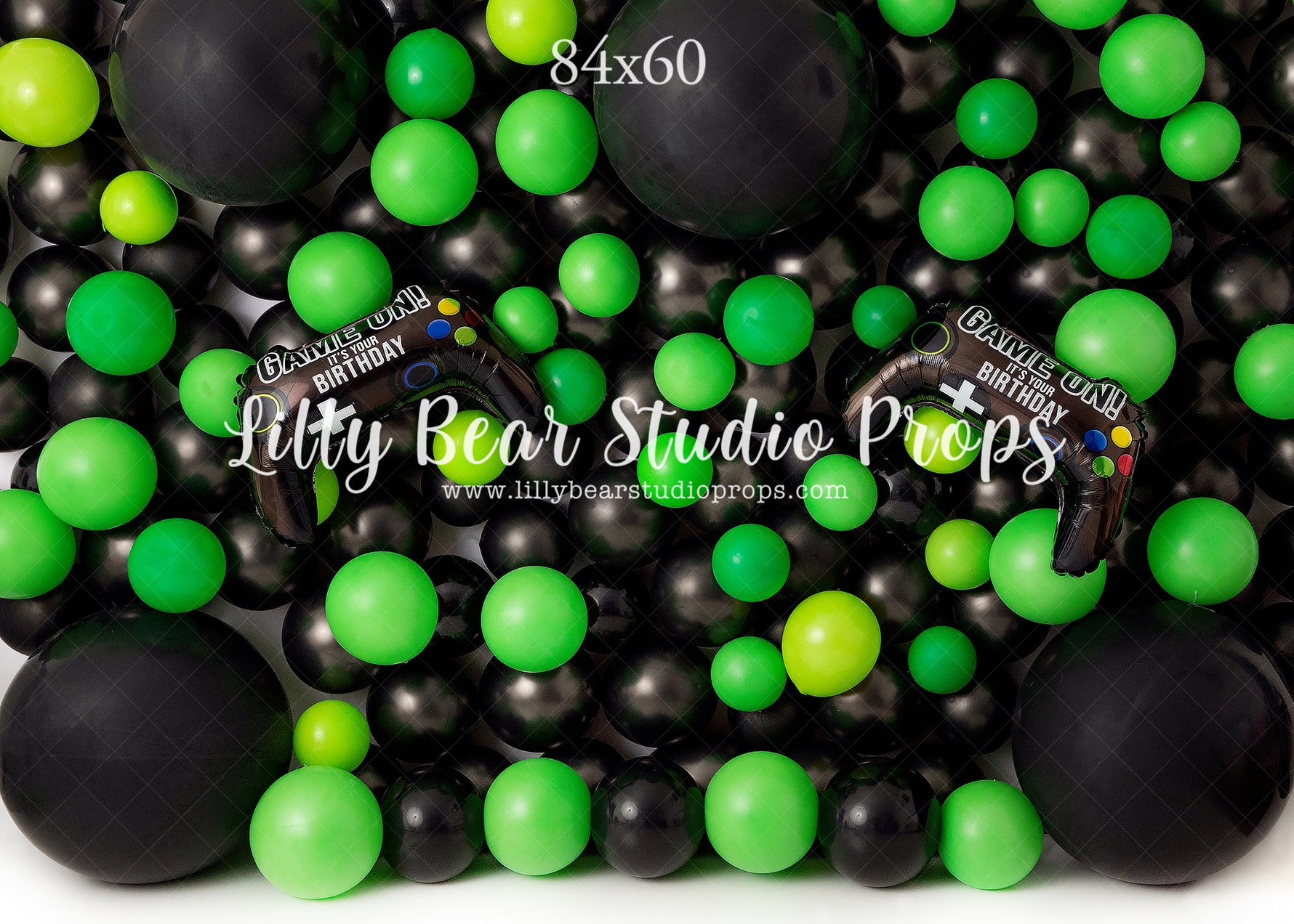 Video Game Bananza by OhSoBeauty Photography sold by Lilly Bear Studio Props, balloon - balloon arch - balloon garland
