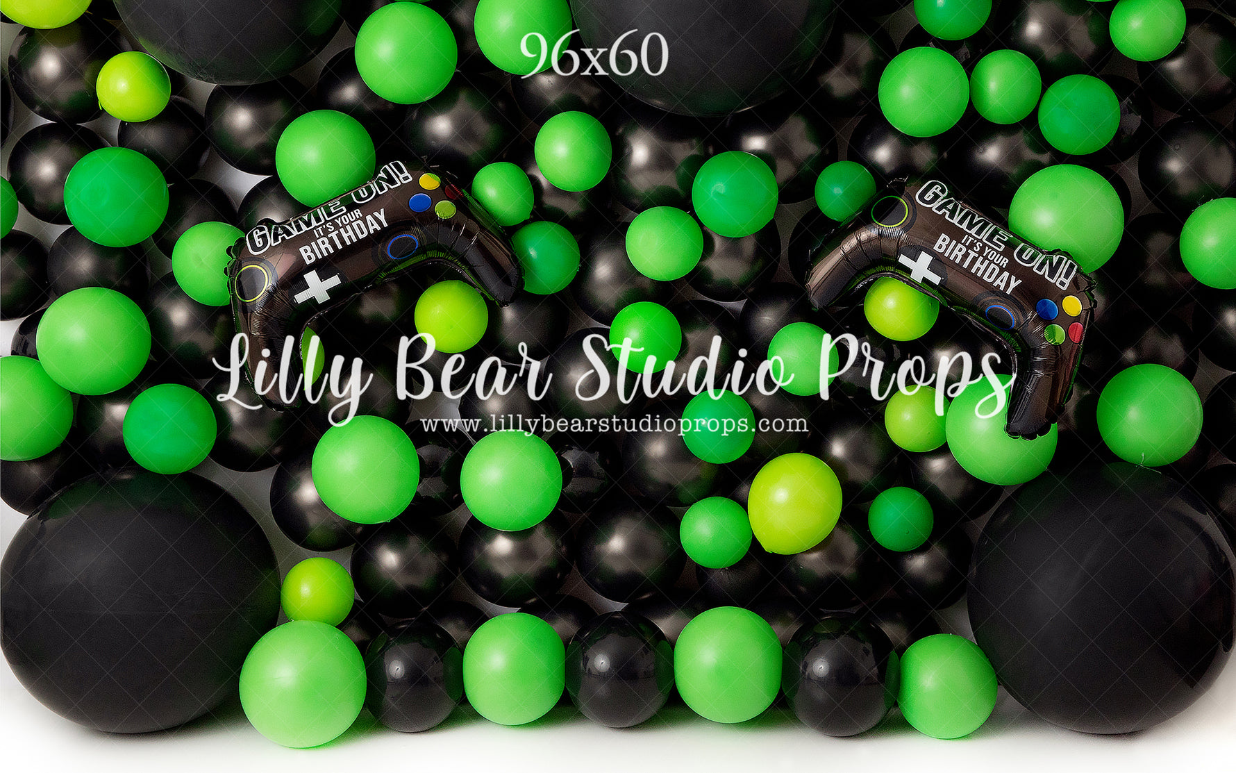Video Game Bananza by OhSoBeauty Photography sold by Lilly Bear Studio Props, balloon - balloon arch - balloon garland