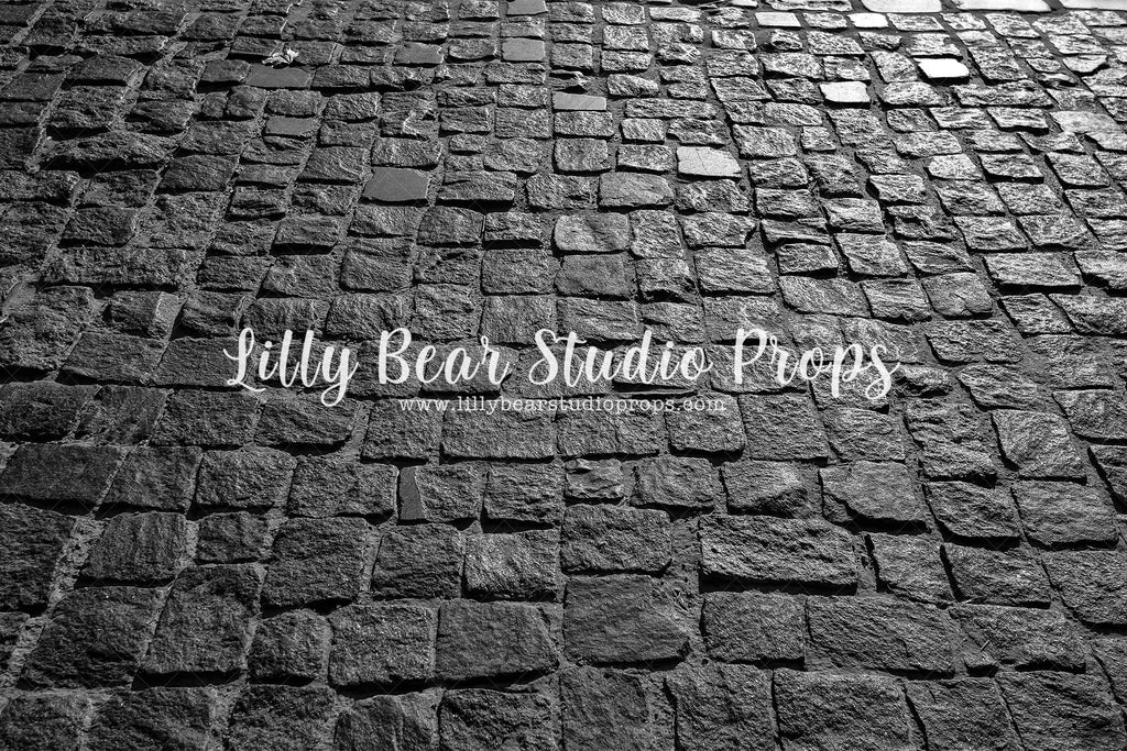 Village Brick Neoprene - Lilly Bear Studio Props, christmas, cobblestone, holiday, LB Pro, pro floor, pro floordrop