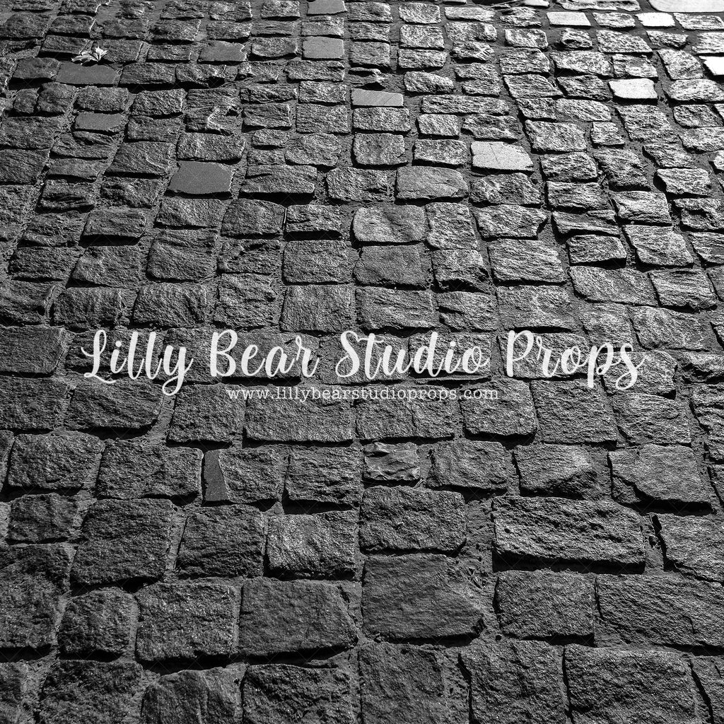 Village Brick LB Pro Floor by Lilly Bear Studio Props sold by Lilly Bear Studio Props, christmas - cobblestone - holida