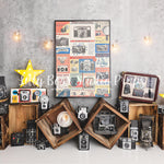 Vintage Camera by Meagan Paige Photography sold by Lilly Bear Studio Props, boys - Cameras - FABRICS - old camera - pho