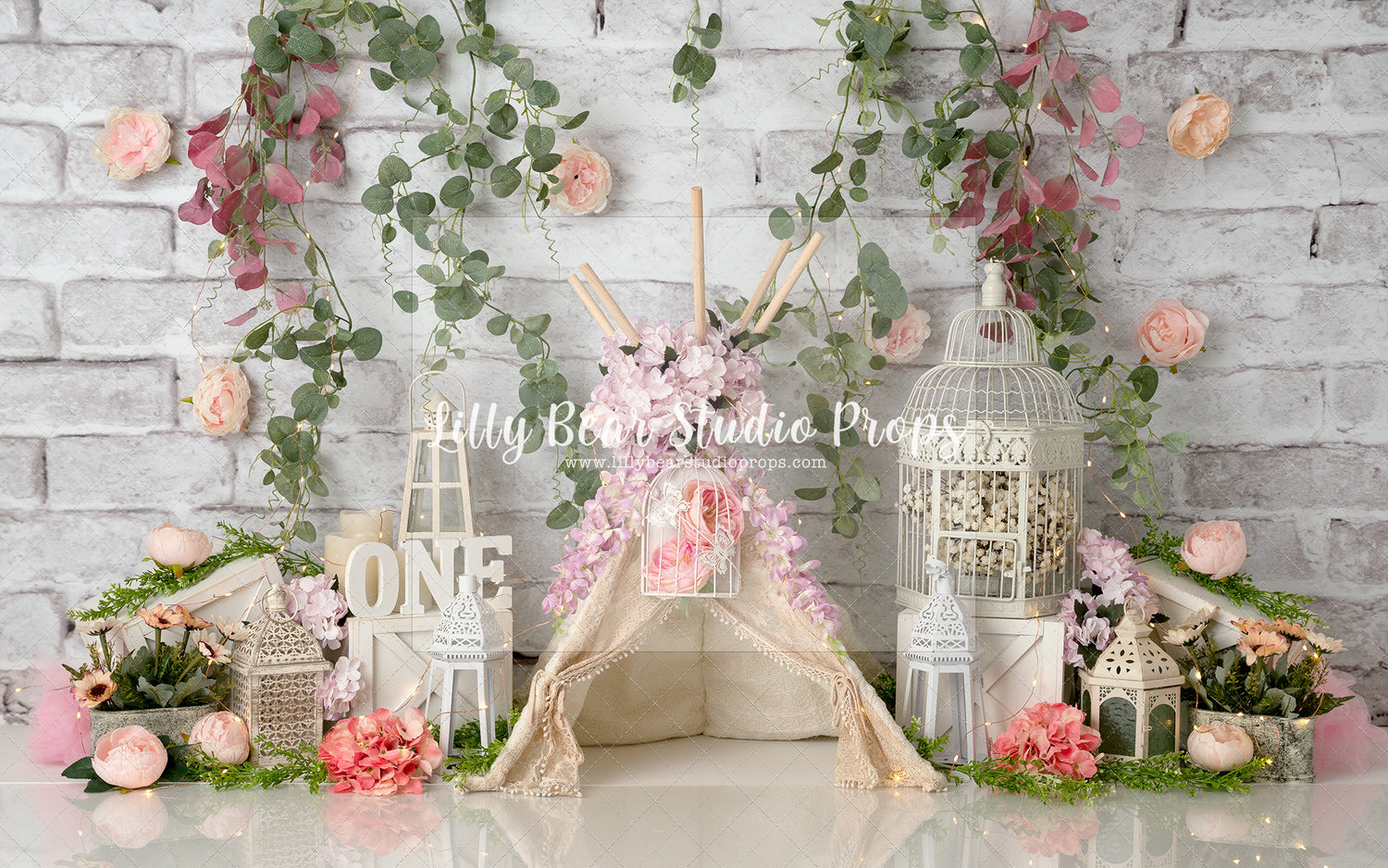 Vintage Teepee Garden