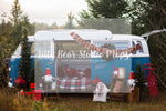 Vintage VW Christmas - Lilly Bear Studio Props, christmas, Cozy, Decorated, Festive, Giving, Holiday, Holy, Hopeful, Joyful, Merry, Peaceful, Peacful, Red & Green, Seasonal, Winter, Xmas, Yuletide
