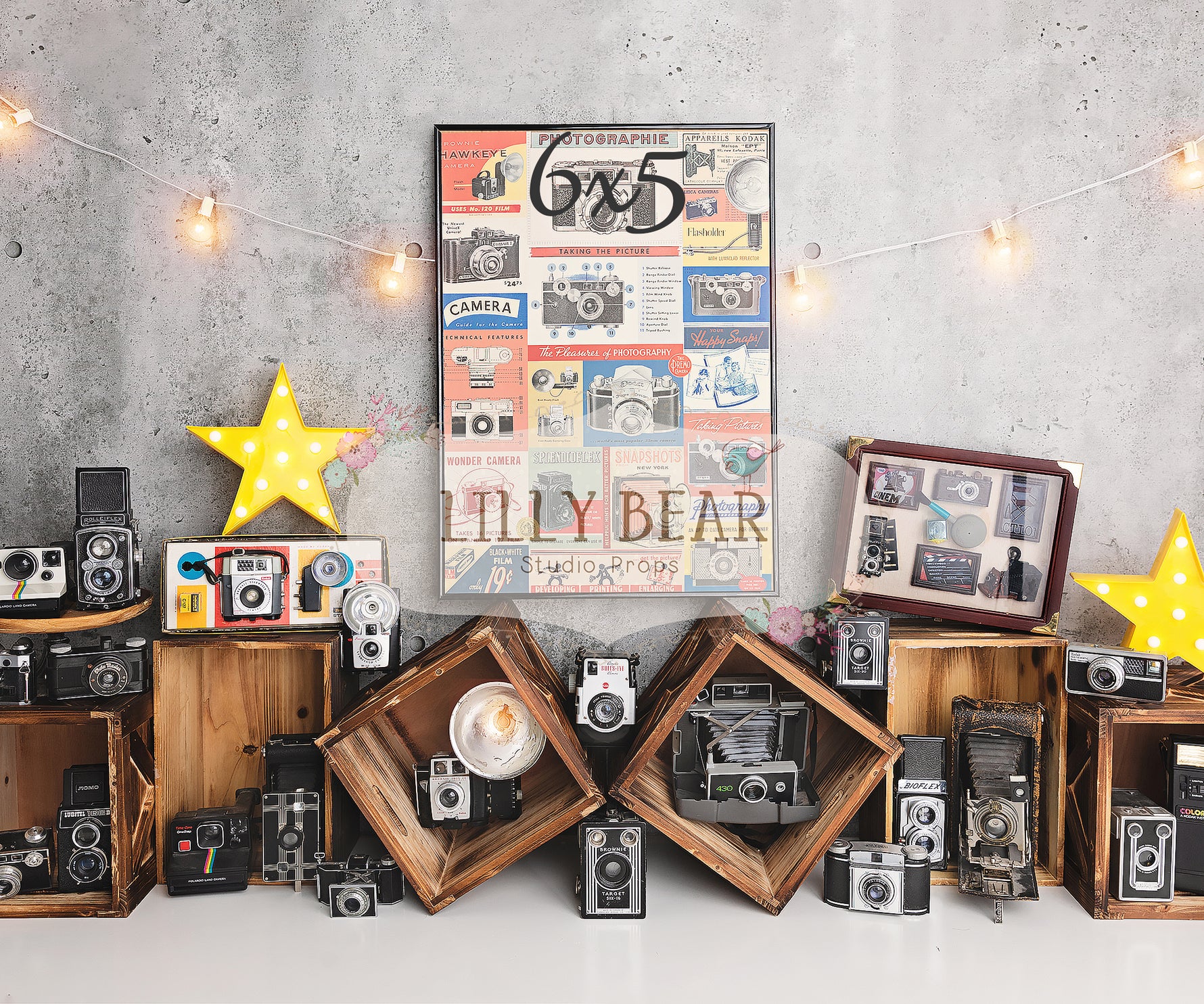 Vintage Camera by Meagan Paige Photography sold by Lilly Bear Studio Props, boys - Cameras - FABRICS - old camera - pho